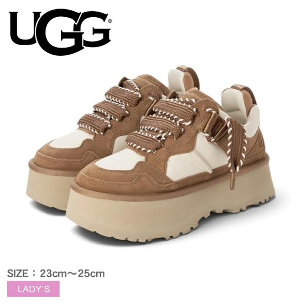 アグ スニーカー レディース アストロメル UGG 1171541 ブラウン 厚底スニーカー プラッ...
