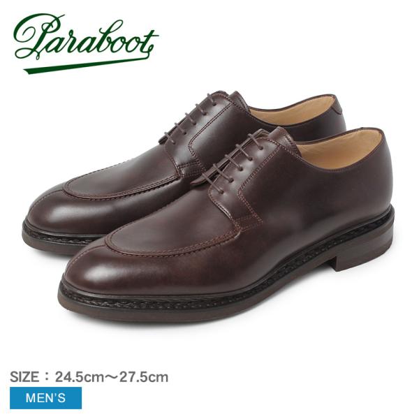 パラブーツ レザーシューズ メンズ ルソー PARABOOT 920313 ブラウン 茶 靴 紳士靴...