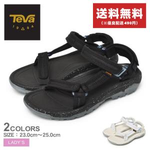 送料無料 テバ サンダル レディース W ハリケーン 4 TEVA 1093378 黒 青 シューズ ストラップサンダル スポーツサンダル｜z-craft