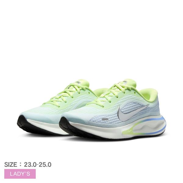 ナイキ スニーカー レディース WSジャーニーラン NIKE FJ7765 ブルー 青 イエロー 黄...
