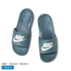 ナイキ シャワーサンダル メンズ ヴィクトリー ワン スライド NIKE CN9675 グレー グリーン 緑 シューズ 靴 サンダル シャワサン