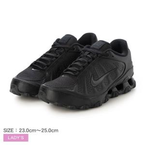 ナイキ スニーカー レディース REAX 8 NSW SL NIKE IR1458 ブラック 黒 靴 シューズ ブランド ローカット ダッド 厚底 シンプル