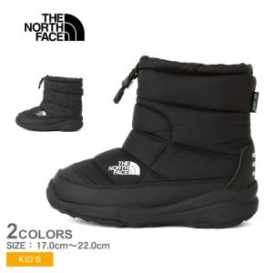 送料無料 ザ ノース フェイス ブーツ キッズ ジュニア 子供 ヌプシ ブーティ ウォータープルーフ THE NORTH FACE NFJ52287 黒 靴｜z-craft