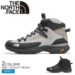 ザ ノース フェイス トレッキングシューズ メンズ クレストン ハイク ミッド ウォータープルーフ THE NORTH FACE NF52321 黒 靴｜z-craft