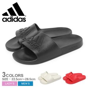 アディダス サンダル メンズ レディース アディレッタ アクア サンダル ADIDAS LZX05 ベージュ ブラック 黒 靴 シューズ 海 川