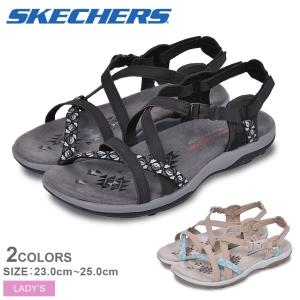 スケッチャーズ サンダル レディース レゲエ スリム ヴァケイ SKECHERS 40955 ブラック 黒 ブラウン グレー 靴 シューズ ビーチ