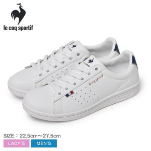 ルコック スポルティフ スニーカー メンズ レディース ラ ローラン SL LE COQ SPORTIF QL1XJC22 ホワイト 白 春 夏 秋 冬 靴 赤 父の日｜z-craft