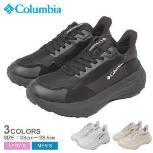 コロンビア 防水シューズ メンズ レディース スカイライド ストリート ウォータープルーフ COLUMBIA YU8523 ブラック 黒 白 靴