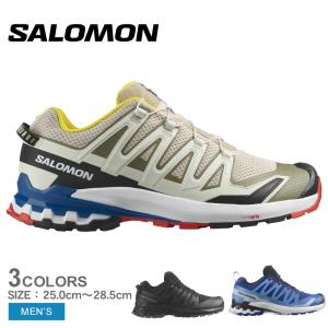 サロモン トレイルランニングシューズ メンズ XA PRO 3D V9 SALOMON L47118800 L47271800 L47272100 ホワイト 白 ブラック 黒 靴 父の日
