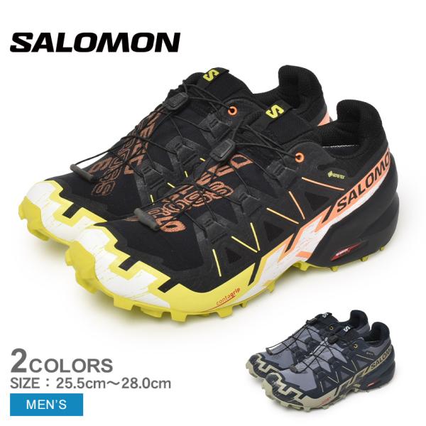 サロモン トレイルランニングシューズ メンズ SPEEDCROSS 6 GORE-TEX SALOM...