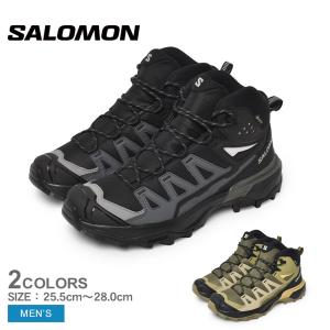 サロモン トレイルランニングシューズ メンズ X ULTRA 360 MID GORE-TEX SALOMON L47447600 L47447700 靴 シューズ アウトドア 父の日｜z-craft