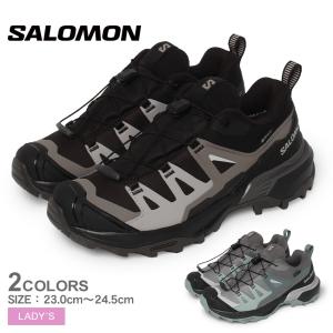 サロモン トレイルランニングシューズ レディース X ULTRA 360 GORE-TEX SALOMON L47449200 L47449300 ブラック 黒 グレー 靴｜z-craft