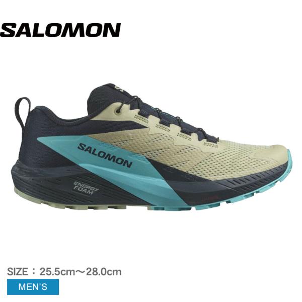 サロモン トレイルランニングシューズ メンズ SENSE RIDE 5 SALOMON L47458...