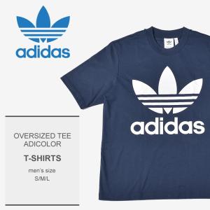 （店内全品クリアランス） （メール便可）ADIDAS アディダス オリジナルス Tシャツ メンズ OVERSIZED TEE ADICOLOR DH5838 半袖｜z-craft