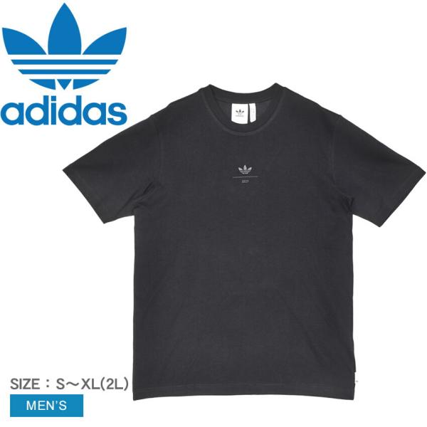 （ネコポス配送） アディダス 半袖Tシャツ メンズ トレフォイルシリーズTシャツ ADIDAS JD...