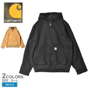 カーハート ジャケット メンズ WASHED DUCK INSULATED ACTIVE JACKET CARHARTT 104050 ブラック 黒 ブラウン 茶 トップス ウェア｜z-craft