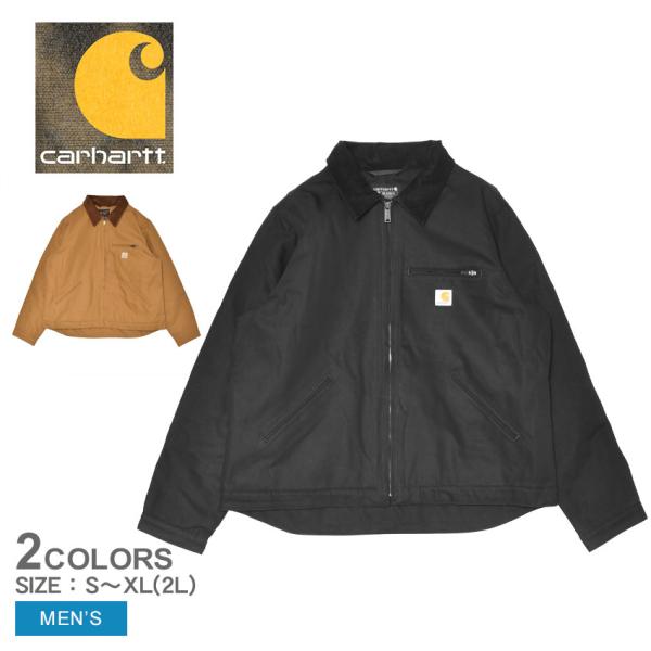 カーハート ジャケット メンズ DUCK BLANKET-LINED DETROIT JACKET ...