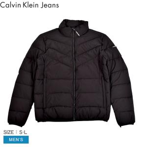 カルバンクライン ジャケット メンズ コート パファー ストレッチ 中綿 CALVIN KLEIN CM255612 ブラック 黒 秋 冬 S M L 父の日｜z-craft