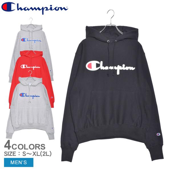 チャンピオン スウェット メンズ リバース ウィーブ フリース プルオーバー フーディー CHAMP...