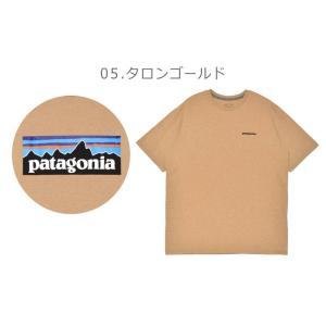 パタゴニア 半袖Tシャツ メンズ P-6ロゴ・...の詳細画像3