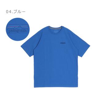 パタゴニア 半袖Tシャツ メンズ P-6ロゴ・...の詳細画像4