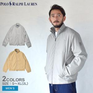 24H限定SALE ポロ ラルフローレン ジャケット メンズ PACK TOUR WB BOM JKT POLO RALPH LAUREN 710898285 グレー ベージュ アウター 撥水｜z-craft