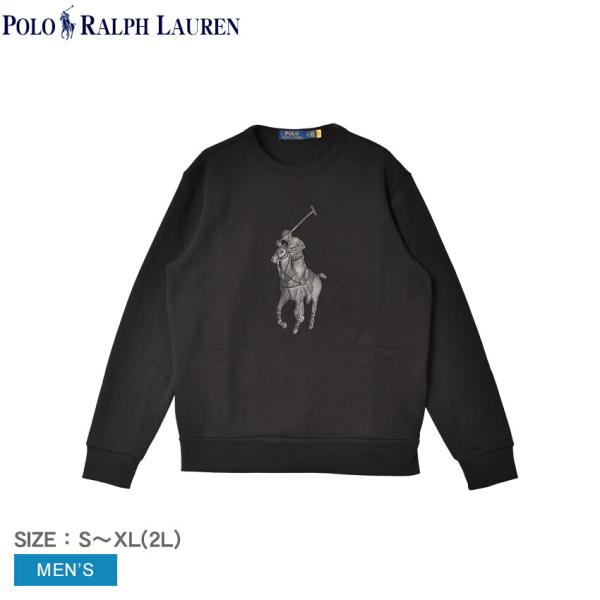 ポロ ラルフローレン スウェット メンズ ビッグ ポロ ロゴ スウェット POLO RALPH LA...