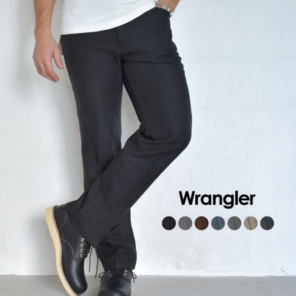 ラングラー パンツ メンズ ランチャードレスジーンズ WRANGLER 800082 ブラック 黒 ...