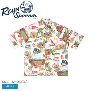 レインスプーナー 半袖シャツ メンズ ST. LOUIS CARDINALS REYN SPOONER B553712122 マルチ トップス シャツ ウェア ウエア 半袖 父の日｜z-craft