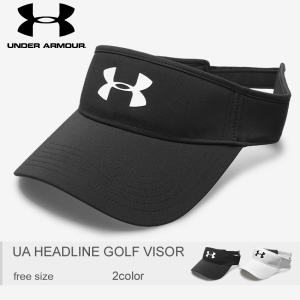 UNDER ARMOUR アンダーアーマー サンバイザー UA ヘッドライン ゴルフ バイザー 1291834 帽子