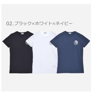 ディーゼル 3パック Tシャツ 半袖 メンズ ...の詳細画像2