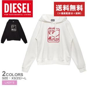 洗練されたデザイン　DIESEL　スウェット　F-SLIMMY-E3　M　正規品 F-SLIMMY-OD スウェット｜ブラック｜ウィメンズ｜DIESEL