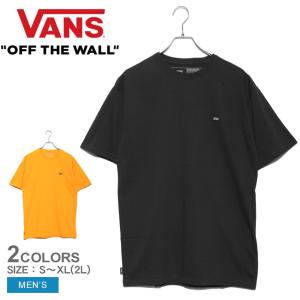 送料無料 ヴァンズ Tシャツ 半袖 メンズ VANS VN0A49R7  バンズ トップス 無地 スポーティ カジュアル 人気 半袖Tシャツ｜z-craft