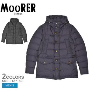 ムーレー ダウンジャケット メンズ FAGIO-KM MOORER MOUGI101133 ブラック 黒 ブルー 青 アウター ダウン 撥水 はっ水 上着 通勤