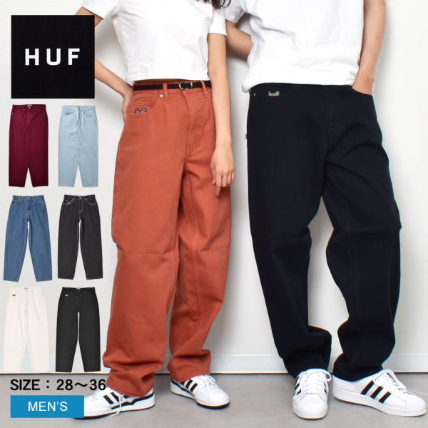 ハフ ボトムス メンズ CROMER SIGNATURE PANT HUF PT00242 ブラック...