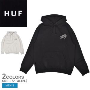 HUF 「HUF」 プルオーバーパーカー MEDIUM ブラック メンズ