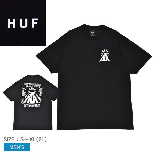 ハフ 半袖Ｔシャツ メンズ EUPHORIC UNITY S/S TEE HUF TS02450 ブ...