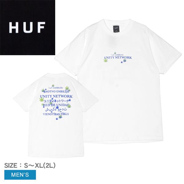 ハフ 半袖Tシャツ メンズ UNITY NETWORK S／S TEE HUF TS02416 ホワ...
