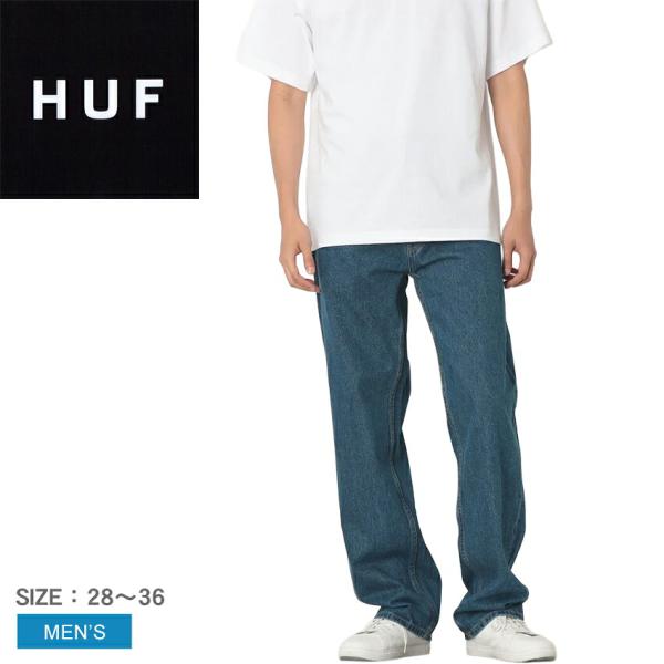 ハフ デニムパンツ メンズ BASIC ASS JEANS ジーンズ HUF PT00376 ブルー...