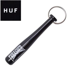 （ゆうパケット可） ハフ キーホルダー メンズ レディース MINI BAT BOTTLE OPENER KEYCHAIN HUF AC00730 黒 ボトルオープナー 栓抜き｜z-craft