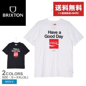 （ゆうパケット送料無料） ブリクストン 半袖Tシャツ メンズ COCA-COLA GOOD DAY S／S TLRT BRIXTON 16888  ウエア 半袖 Tシャツ 父の日