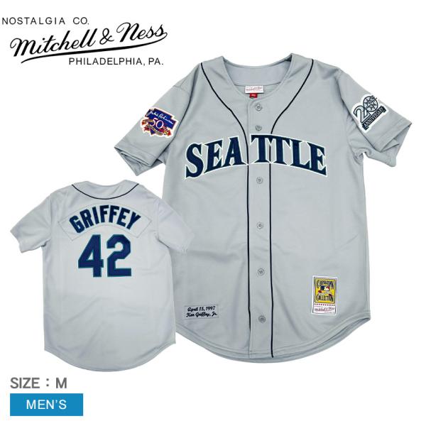 ミッチェル＆ネス ユニフォームシャツ メンズ Ken Griffey Jr Seattle Mari...