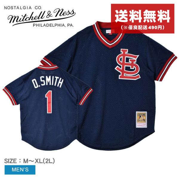 ミッチェルアンドネス ユニフォーム メンズ オジースミスセントルイスカージナルス1994 MITCH...