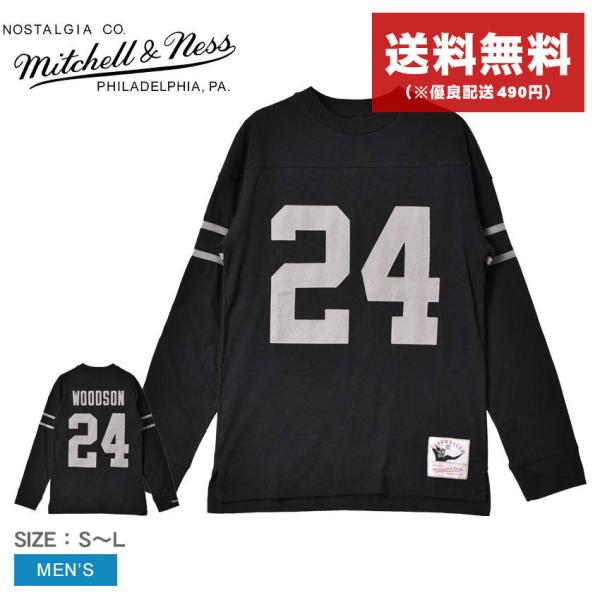 ミッチェルアンドネス 長袖 メンズ NFL ラスベガス・レイダース N＆N ロングスリーブ ティー ...