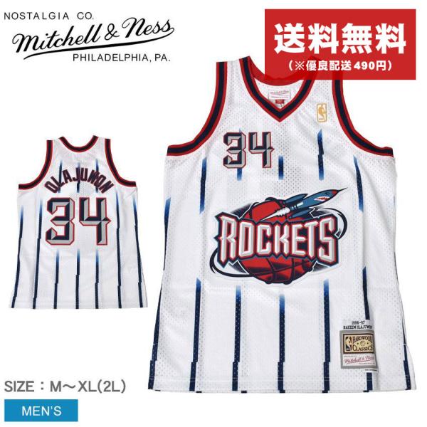 ミッチェルアンドネス ユニフォーム メンズ スイングマン ジャージ ヒューストン・ロケッツ 1996...