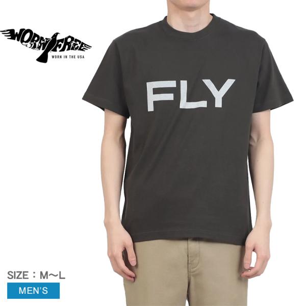 ウォーンフリー 半袖Tシャツ メンズ JOHN LENNON FLY WORN FREE WFR-S...