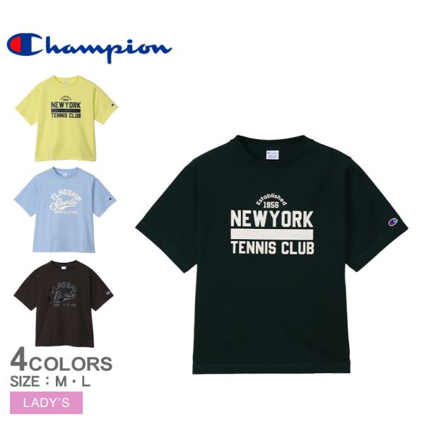 （ネコポス配送） チャンピオン 半袖Tシャツ レディース ショートスリーブTシャツ CHAMPION...
