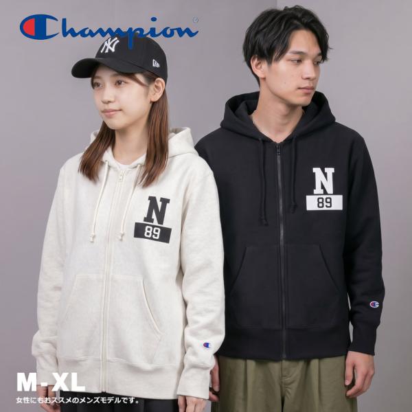 チャンピオン スウェット メンズ リバースウィーブ(R)ジップフーデッドスウェットシャツ CHAMP...