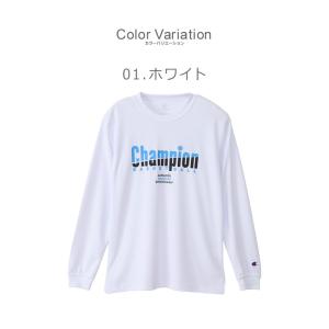 チャンピオン 長袖Tシャツ キッズ ジュニア ...の詳細画像1