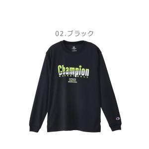チャンピオン 長袖Tシャツ キッズ ジュニア ...の詳細画像2